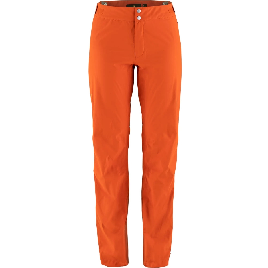 Calça Bergtagen Lite Eco-shell W Hokkaido Orange Mountain Fox