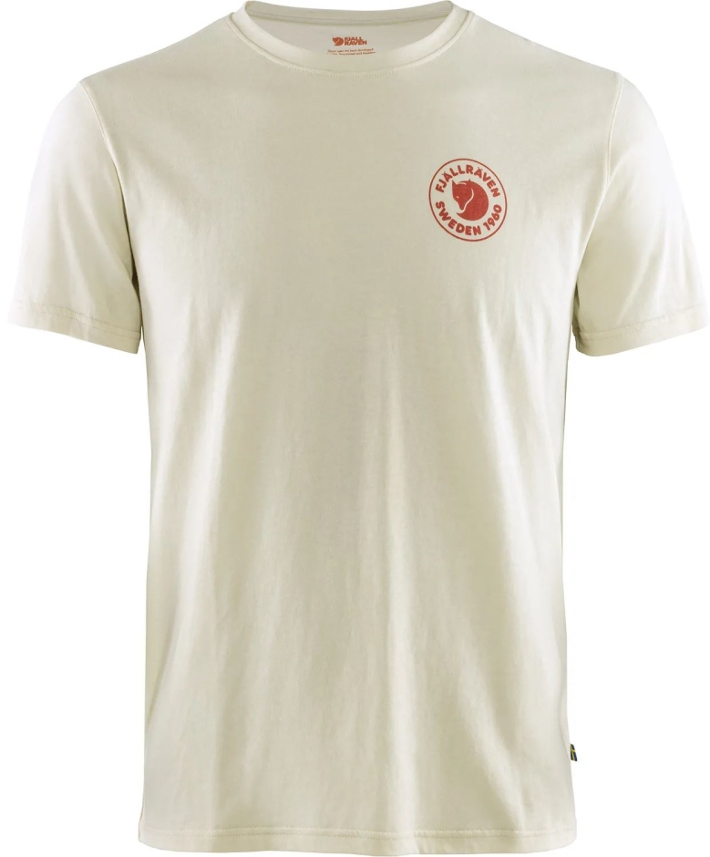 Fjällräven Giz Branco 1960 Camiseta Com Logo