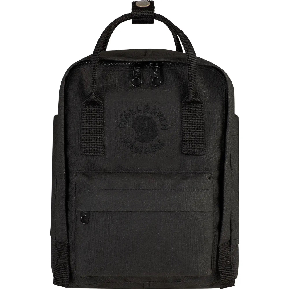 Re-kånken Mini Fjällraven Preto