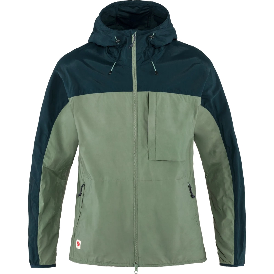 Jaqueta Corta Vento Fjällräven High Coast M Pátina Verde-marinho