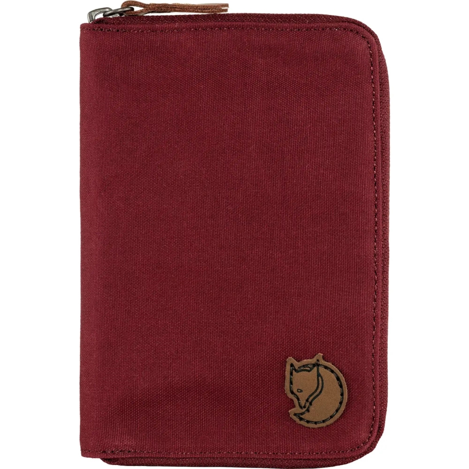 Passaporte Carteira Bordeaux Red Mountain Fox