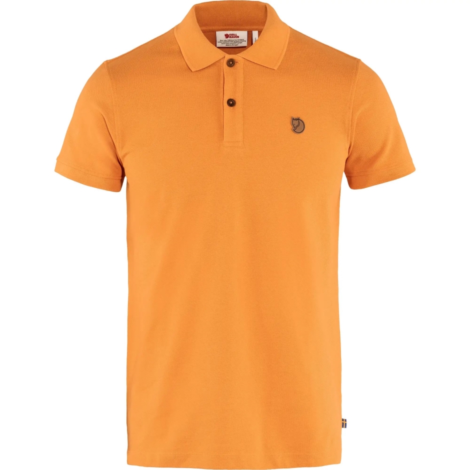 Camisa Polo Övik Laranja Picante Fjällräven W