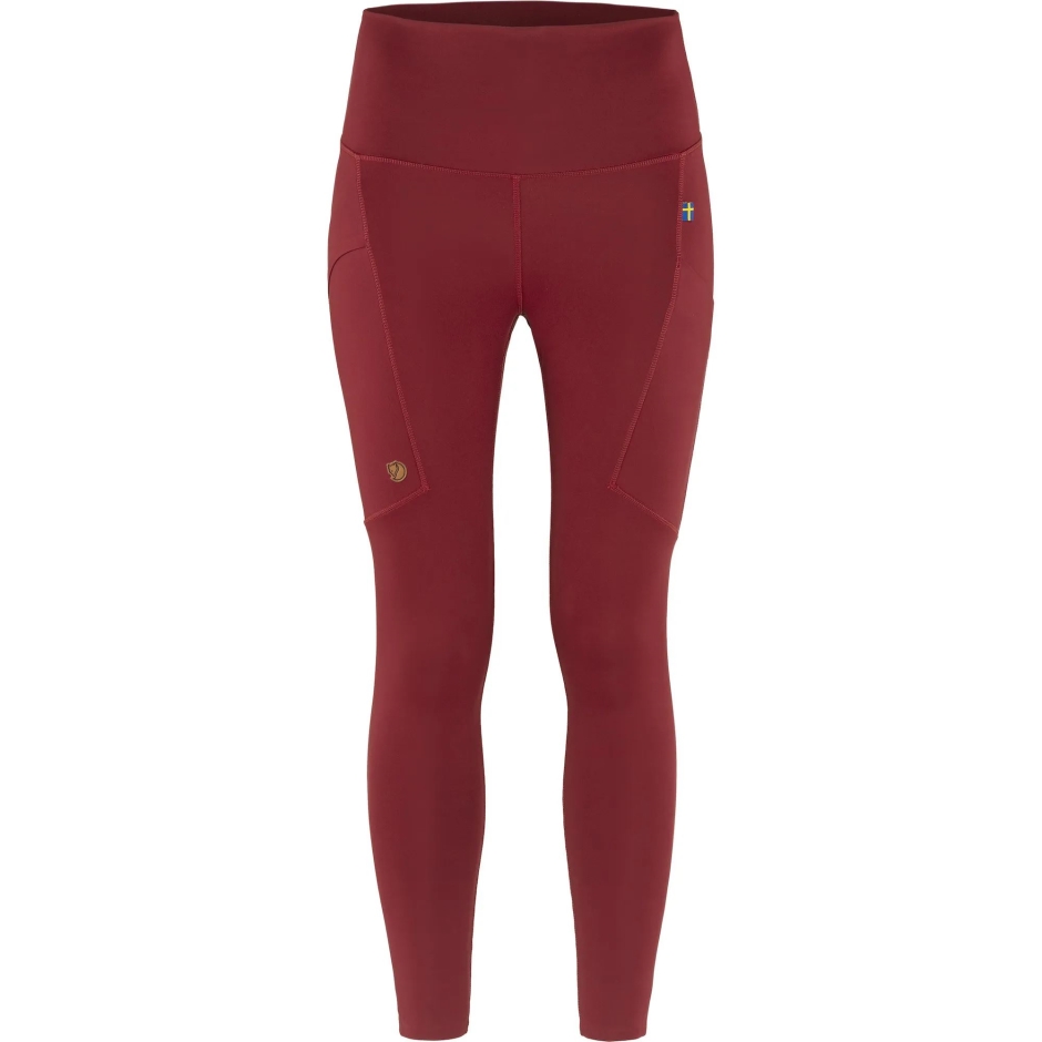 Meia-calça Abisko W Fjällräven Vermelho Romã