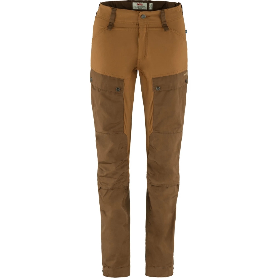 Calça Keb Marrom-castanha De Madeira W Reg Mountain Fox