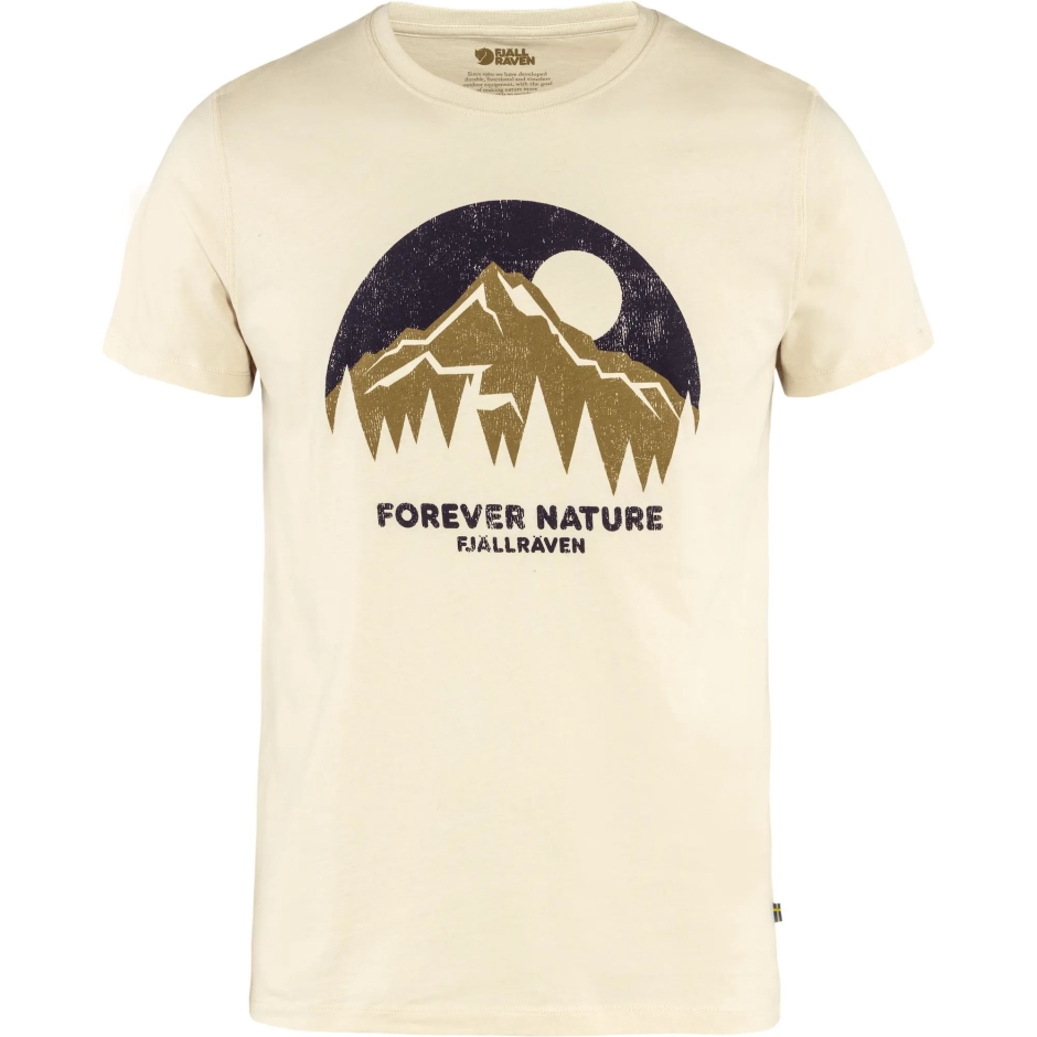 Camiseta Nature W Fjällraven Giz Branco
