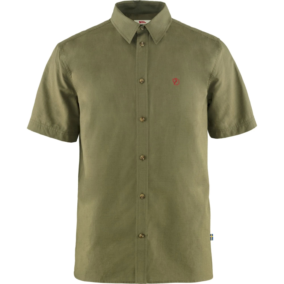 Camisa Verde Övik Ss M Fjällräven