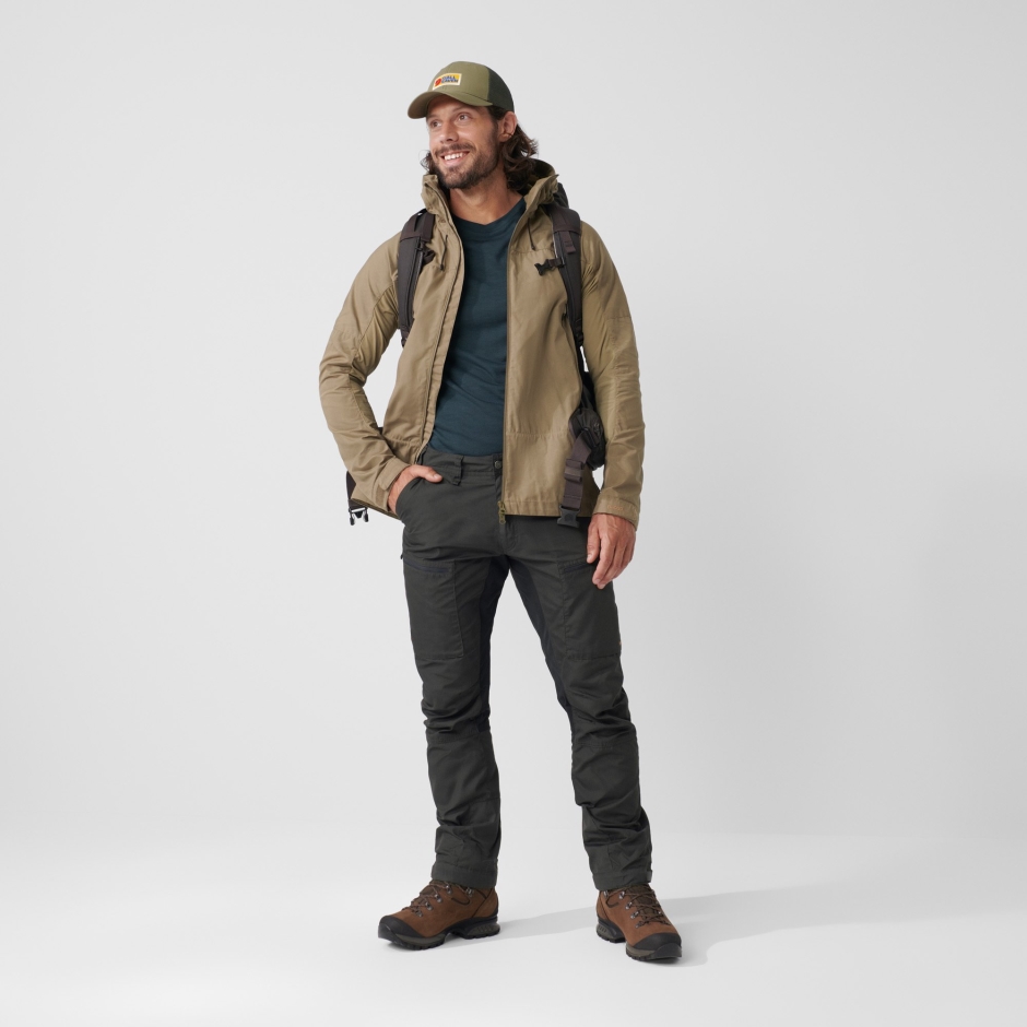 Calça De Trekking Abisko Lite M Reg Olive Fjällräven