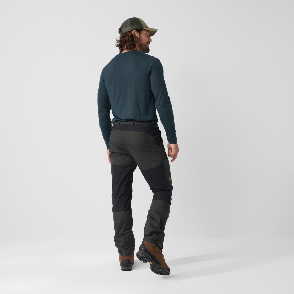 Calça De Trekking Abisko Lite M Reg Olive Fjällräven