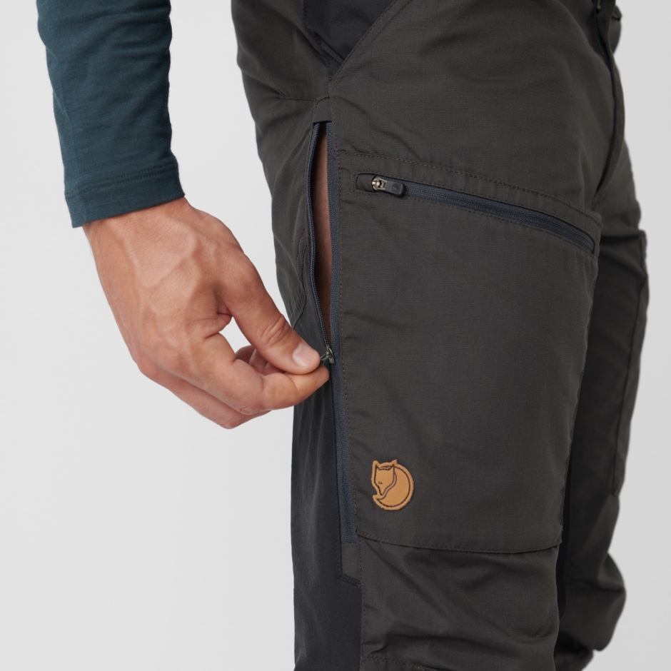 Calça De Trekking Abisko Lite M Reg Olive Fjällräven