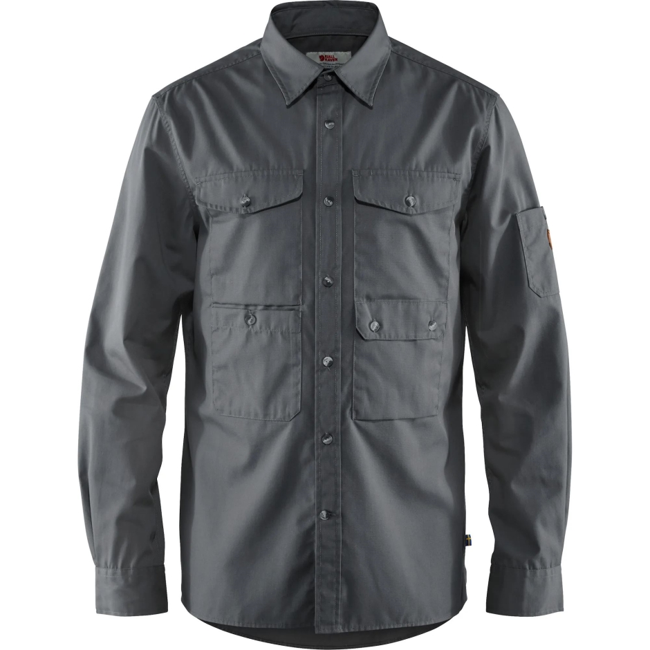 Borla Fjällräven Övik Camisa De Bolso Sombreado M