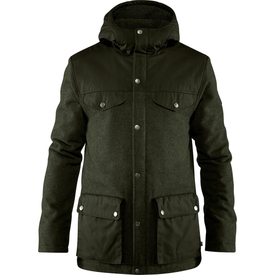 Jaqueta De Re-lã Deep Forest Greenland M Fjällräven