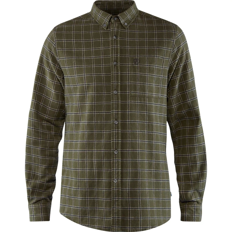 Övik Camisa De Flanela M Fjällraven Deep Forest