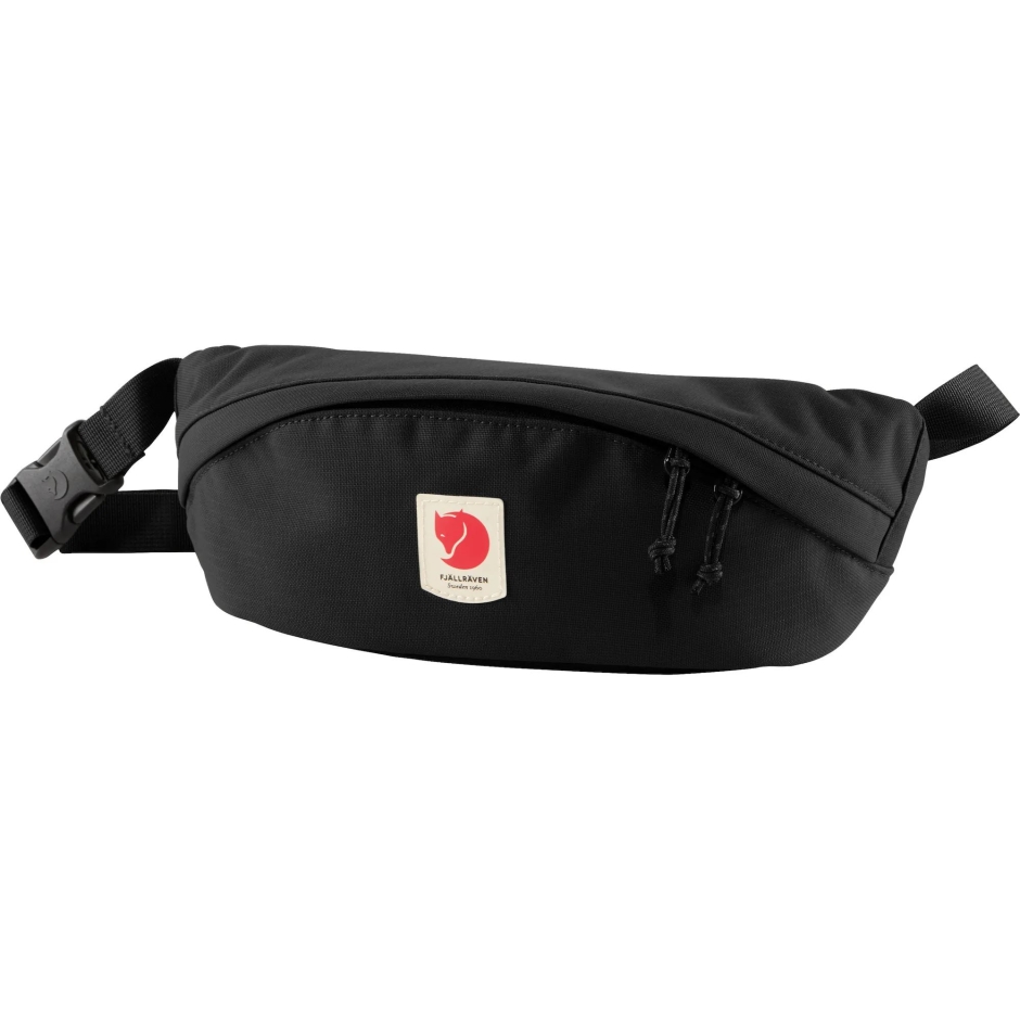 Fjällräven Preto Ulvö Bolsa De Quadril Média