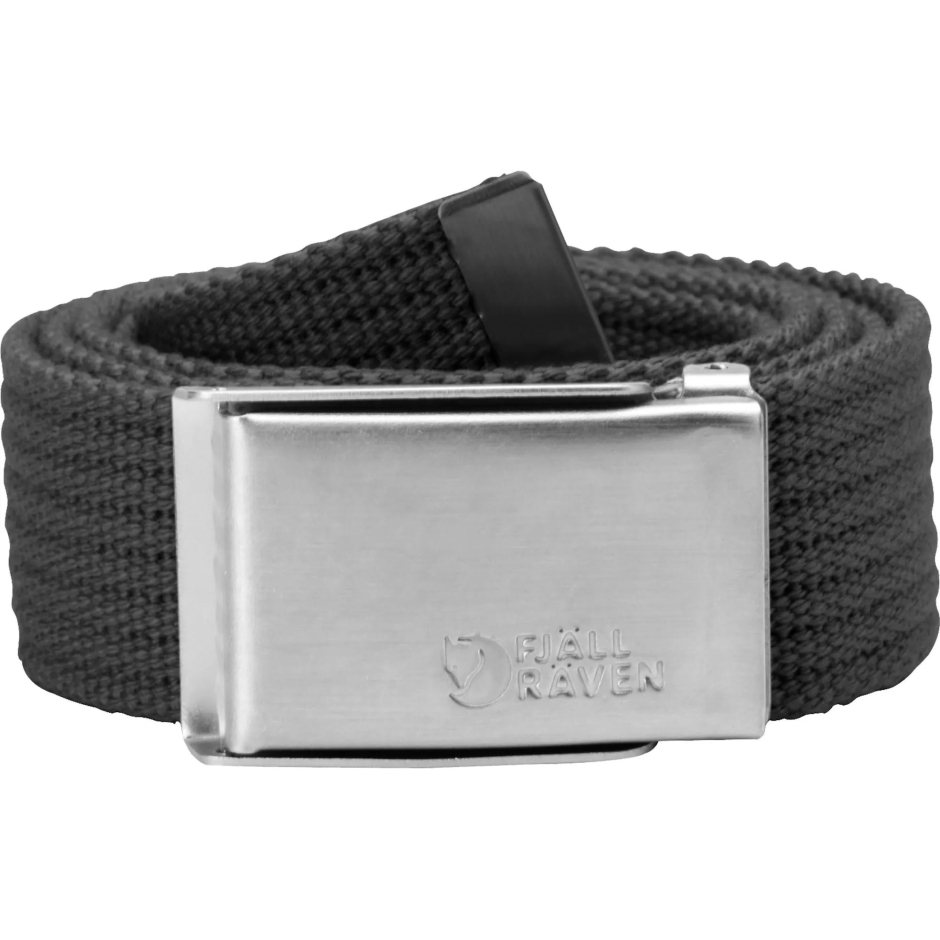 Fashion Fjällraven Merano Cinto De Lona Cinza Escuro