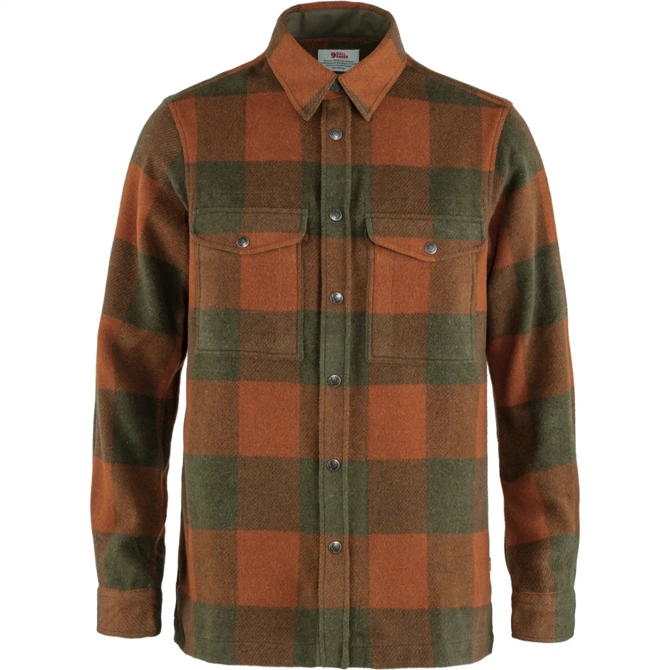 Camisa Outono Verde Folha De Louro Canadá M Fjällräven