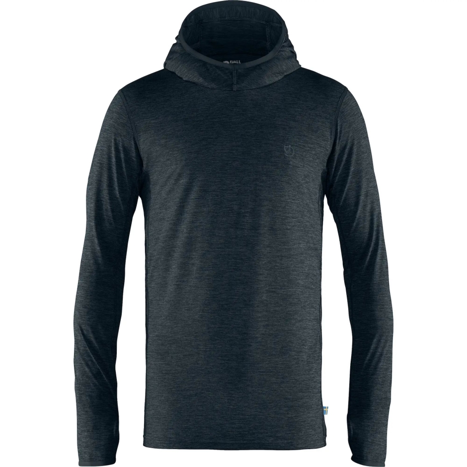 Abisko Sun Hoodie M Dark Navy Fjällräven