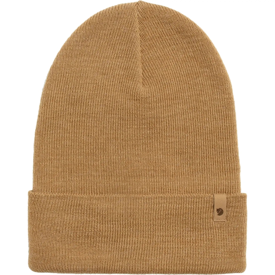 Fjällräven Chapéu De Tricô Clássico Marrom Trigo Sarraceno