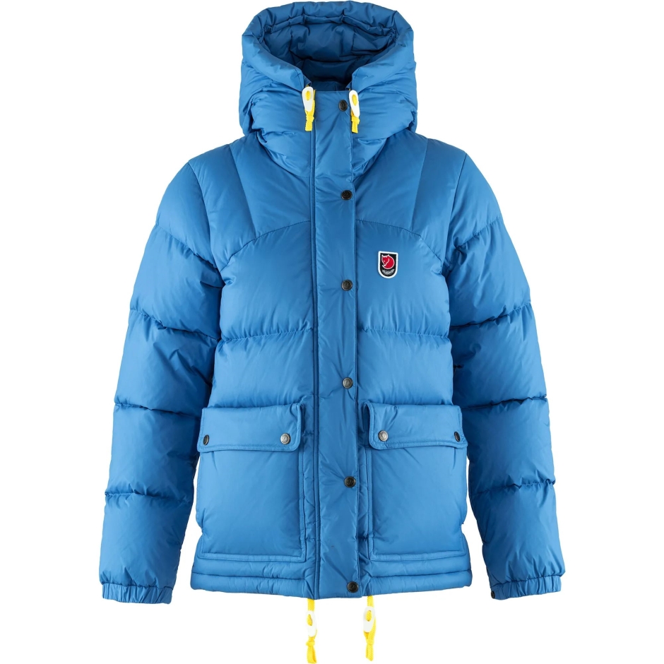 Jaqueta Expedição Down Lite W Fjällräven Un Blue