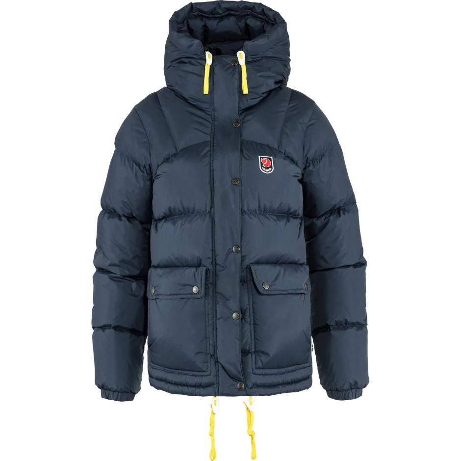 Jaqueta Expedição Down Lite W Navy Fjällräven