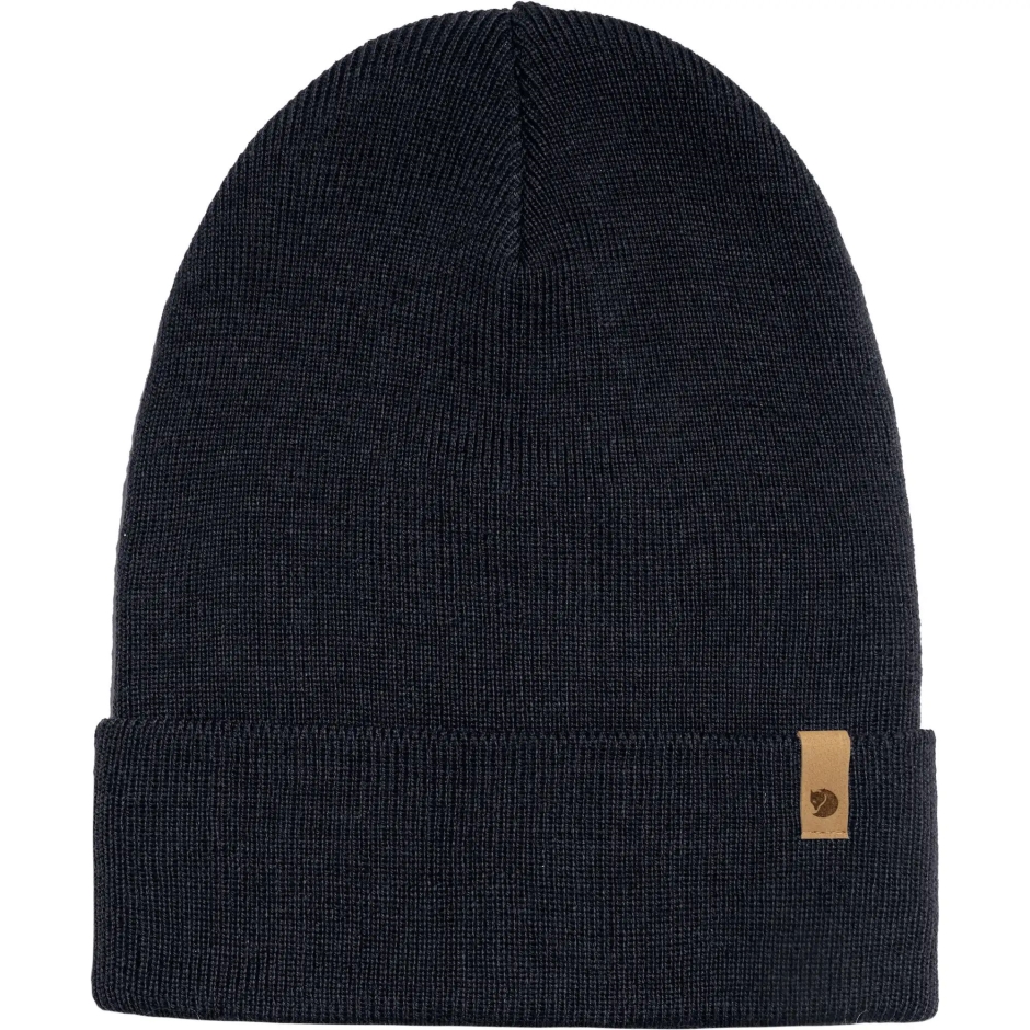 Fjällräven Gorro De Tricô Clássico Marinho Escuro