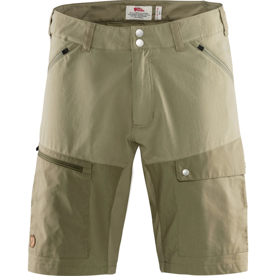 Shorts De Verão Abisko M Fjällraven Savanna-light Olive