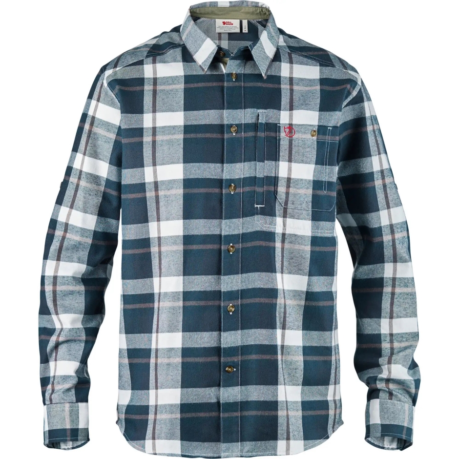 Camisa Fjällglim Azul Escuro W Fjällraven