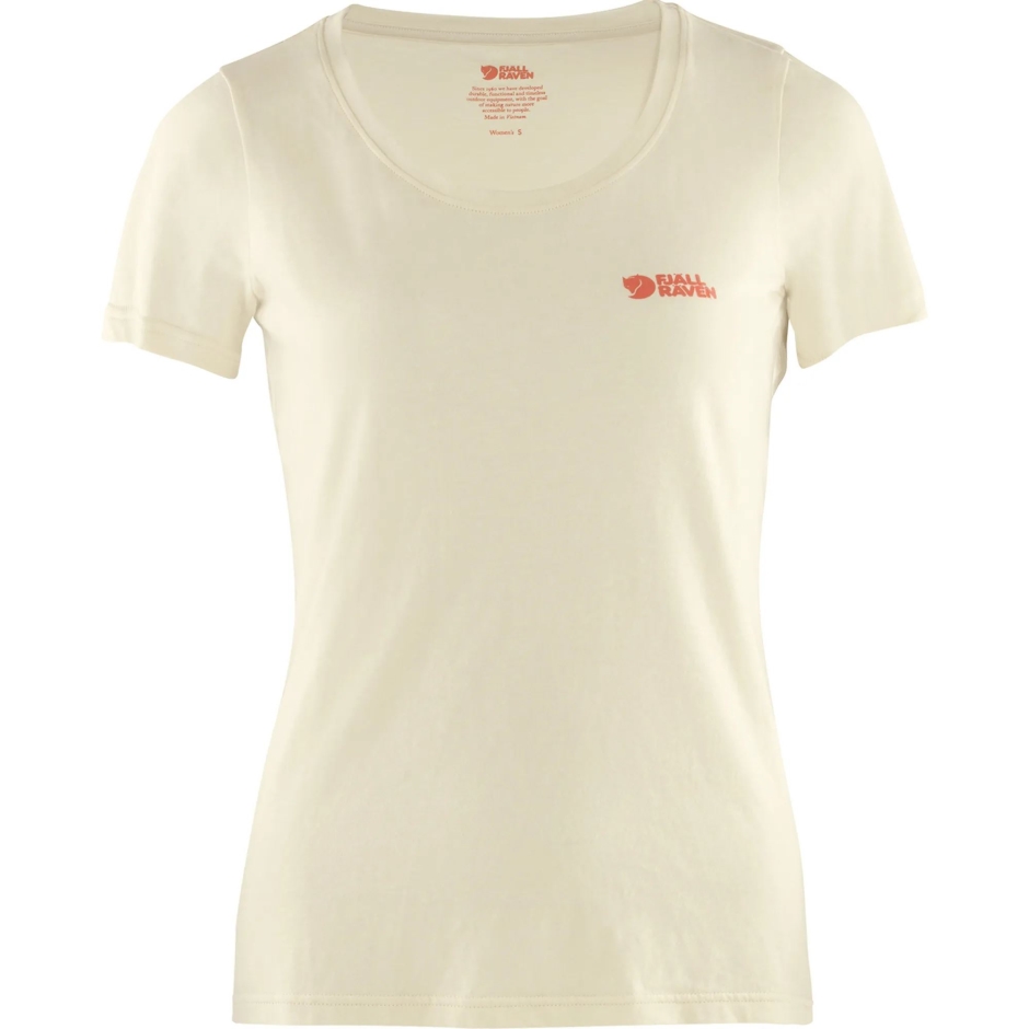 Fjällräven Camiseta Giz Com Logo Branco W