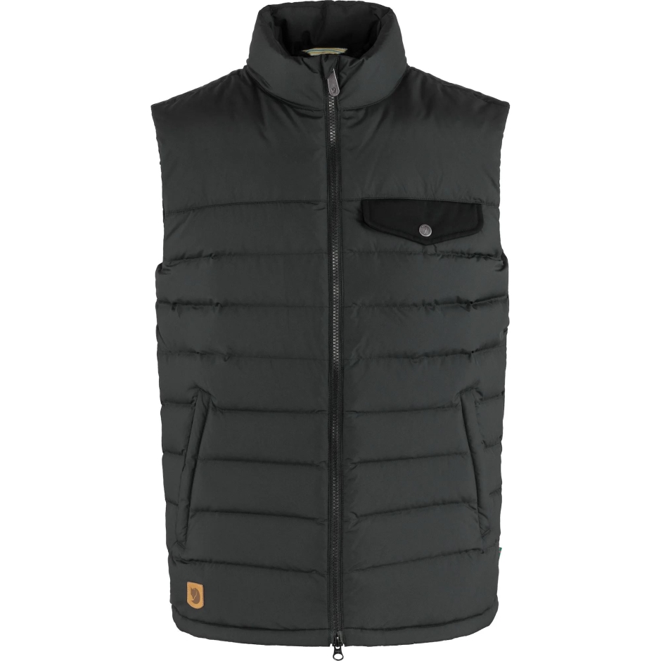 Moda Fjällräven Greenland Colete Forro M Preto
