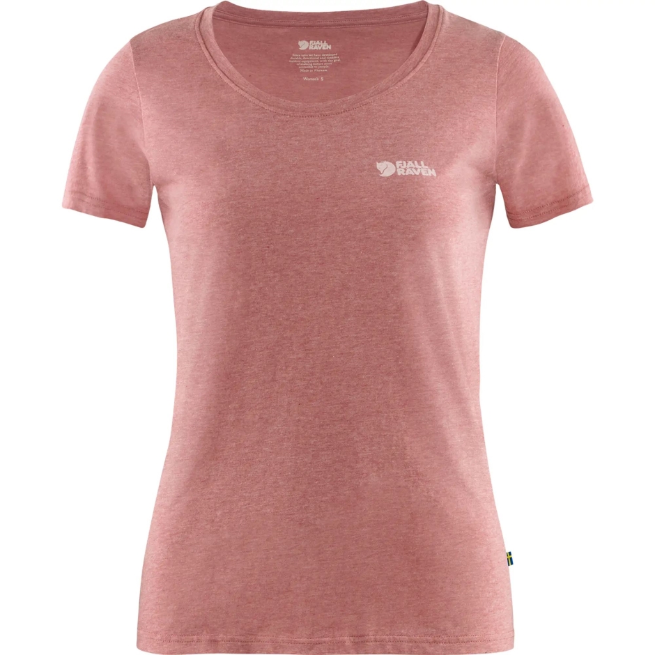 Camiseta Com Logo W Vermelho Melange Mountain Fox