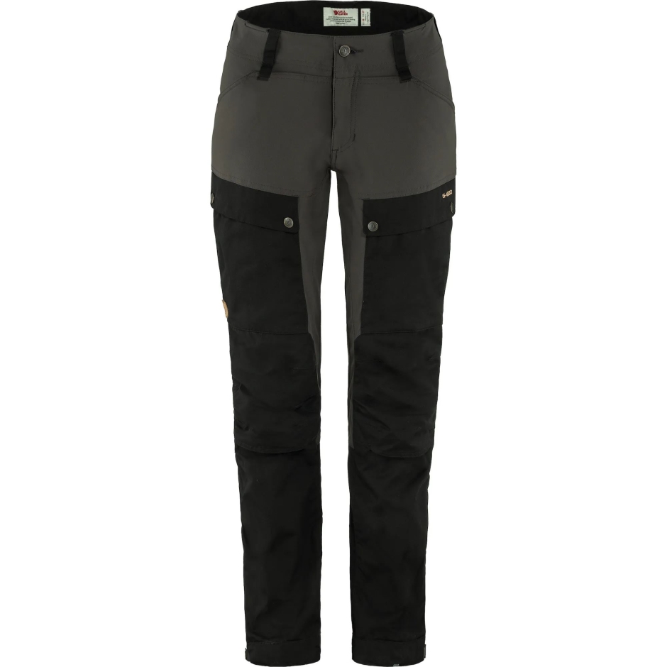 Calça Keb W Reg Black-stone Grey Mountain Fox