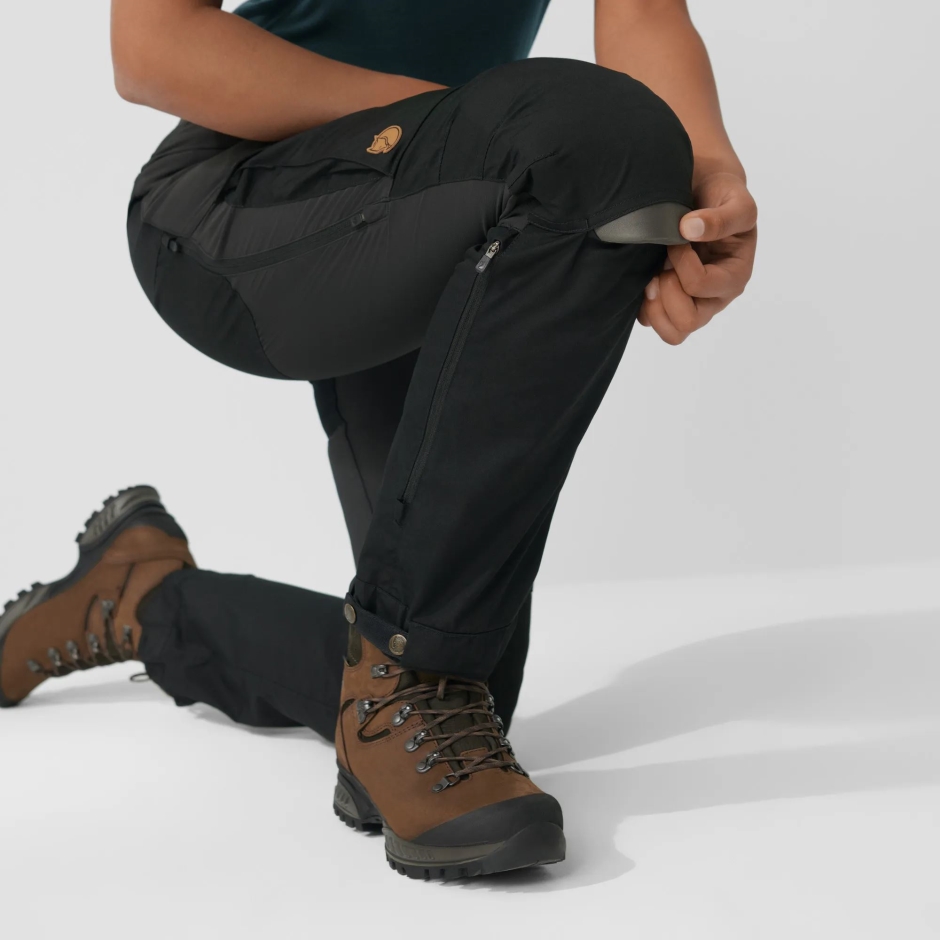 Calça Keb W Reg Black-stone Grey Mountain Fox
