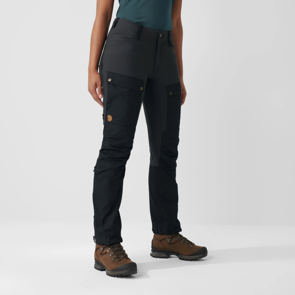 Calça Keb W Reg Black-stone Grey Mountain Fox
