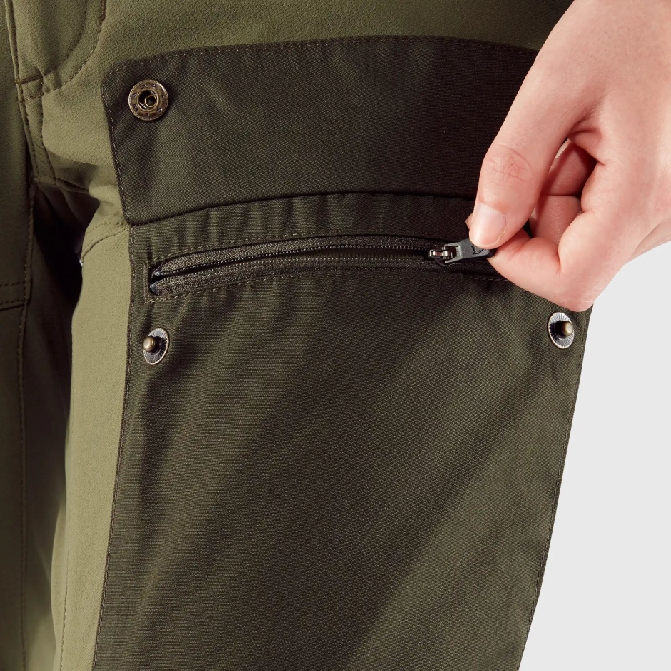 Calça Keb W Reg Black-stone Grey Mountain Fox