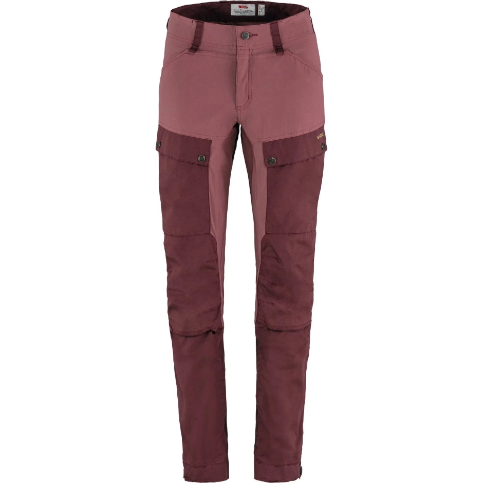 Calça Keb C Curta Fjällräven Port-mesa Roxa