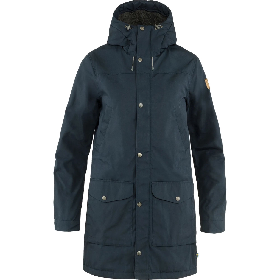 Céu Noturno Greenland Inverno Parka W Montanha Raposa