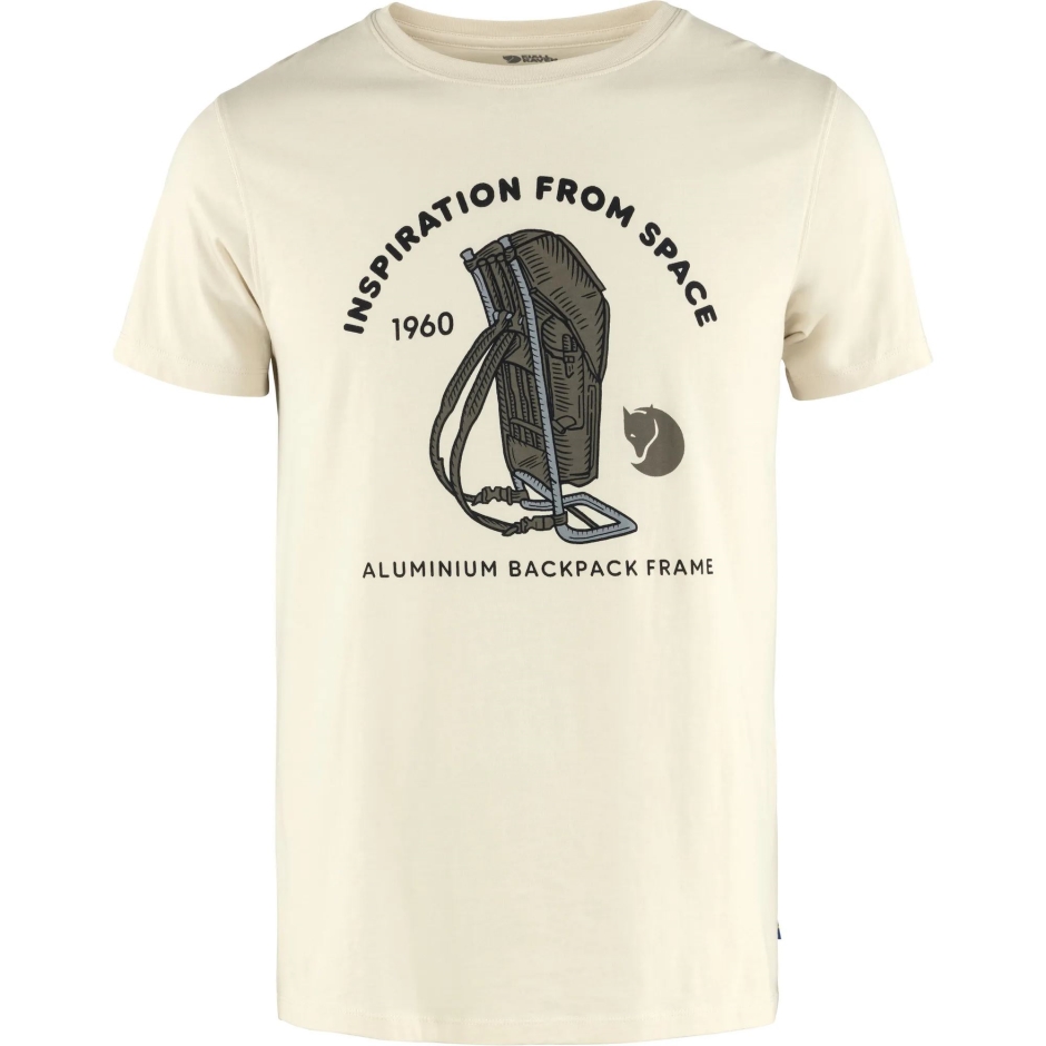 Camiseta Espacial Estampada M Giz Branco Fjällräven