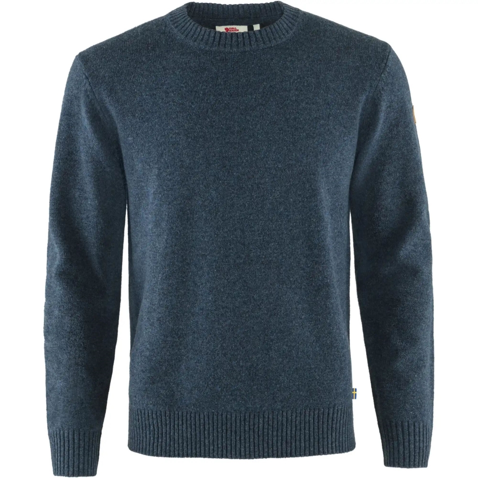 Suéter Gola Redonda Fjällräven Azul Marinho Övik M