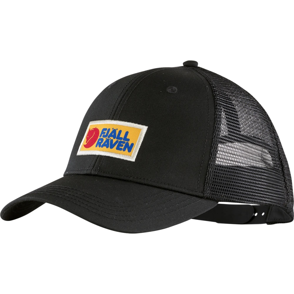 Boné De Caminhão Preto Para Uso Diário Fjällraven