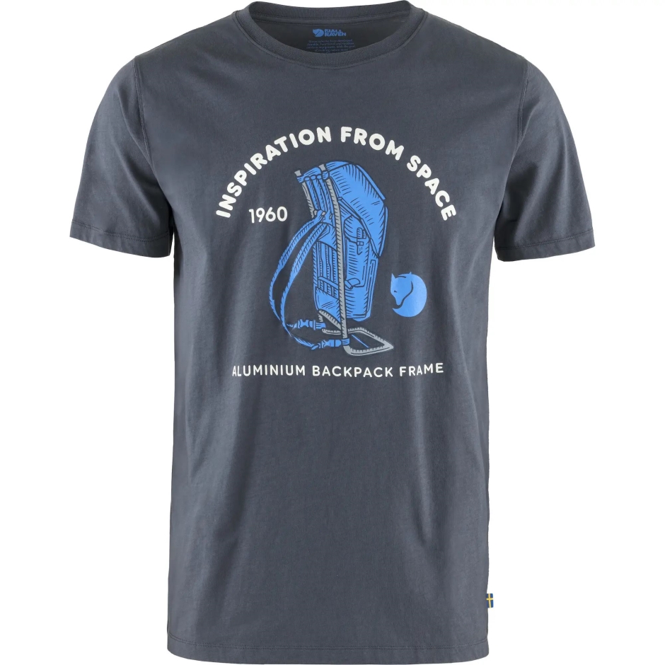 Camiseta Espacial Estampada M Fjällraven Marinho