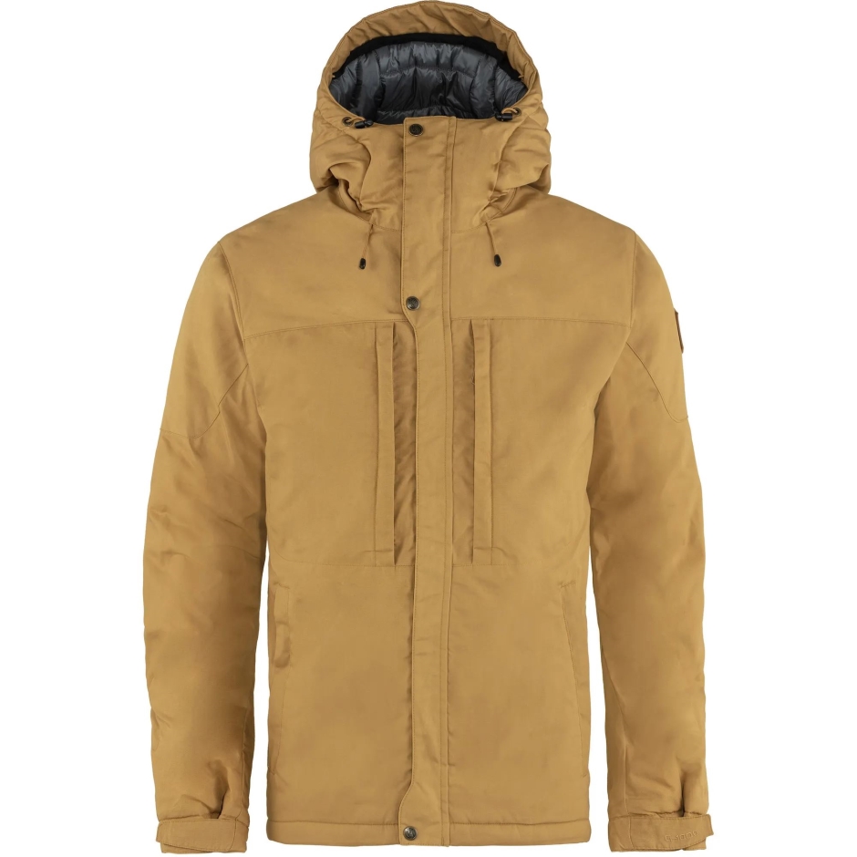Jaqueta Acolchoada Skos M Marrom Trigo Sarraceno Moda Fjällräven