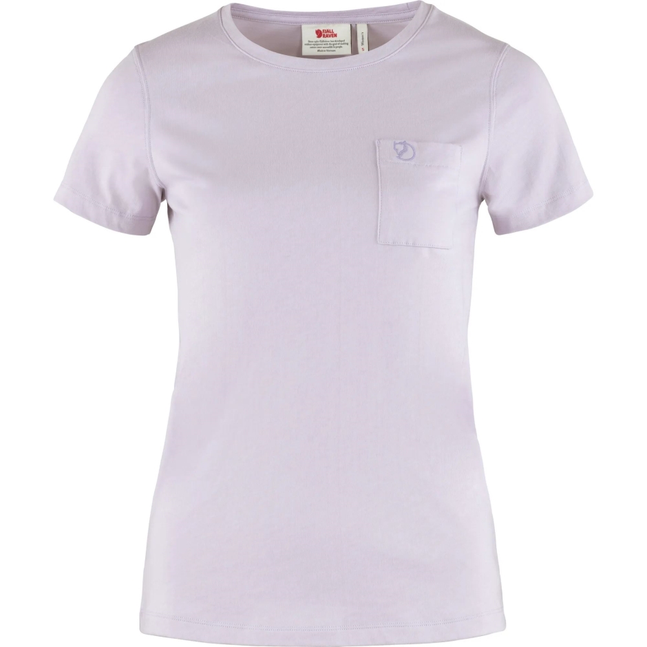 Camiseta Övik Lavanda Pastel Com Raposa Da Montanha