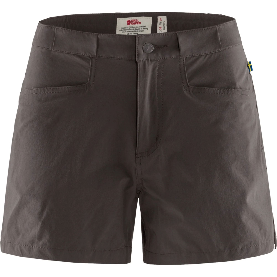 Shorts High Coast Lite Com Fox Da Montanha Cinza Escuro