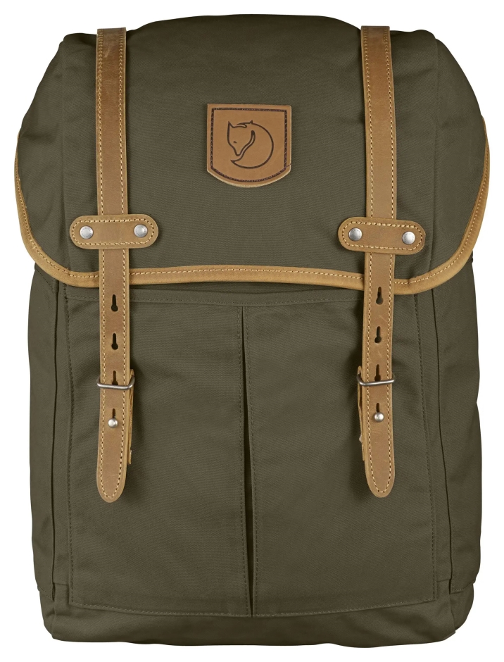 Mochila Azeitona Escura No. 21 Raposa ártica Média