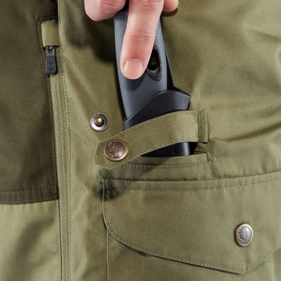 Calça Ventilada Fjällräven Preta Vidda Pro M Reg