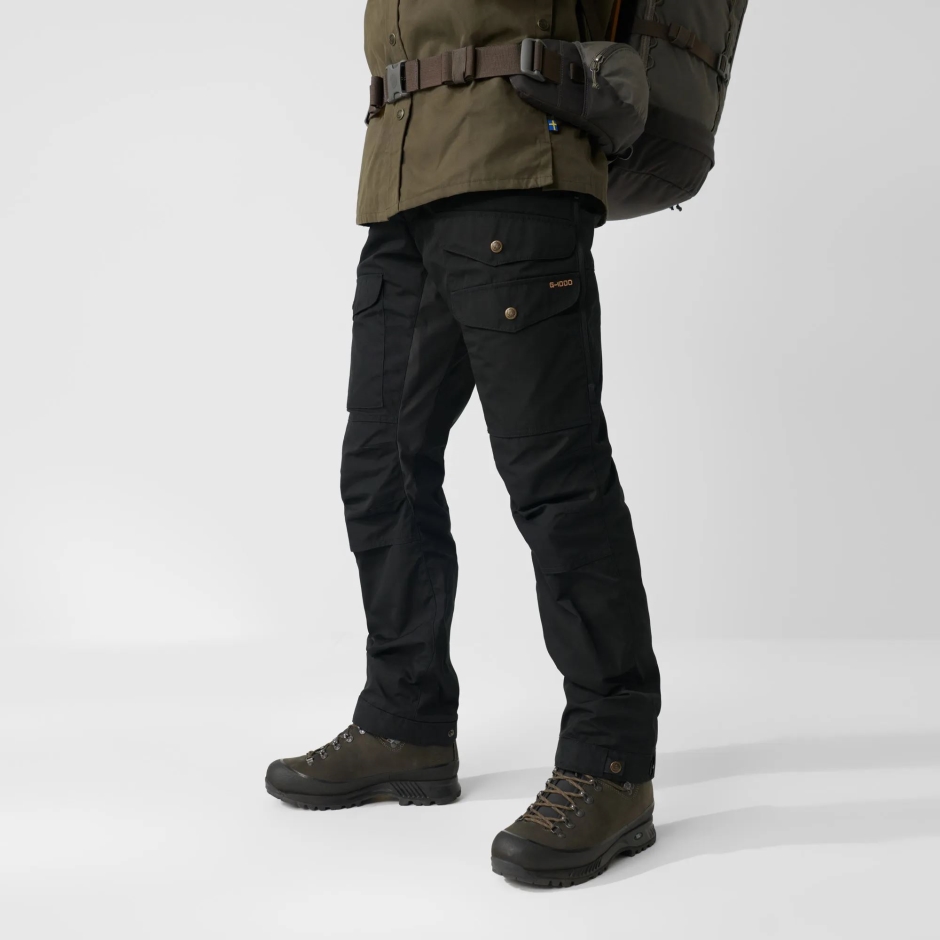 Calça Ventilada Fjällräven Preta Vidda Pro M Reg