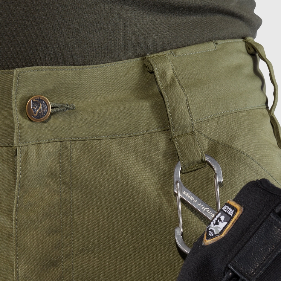 Calça Ventilada Fjällräven Preta Vidda Pro M Reg