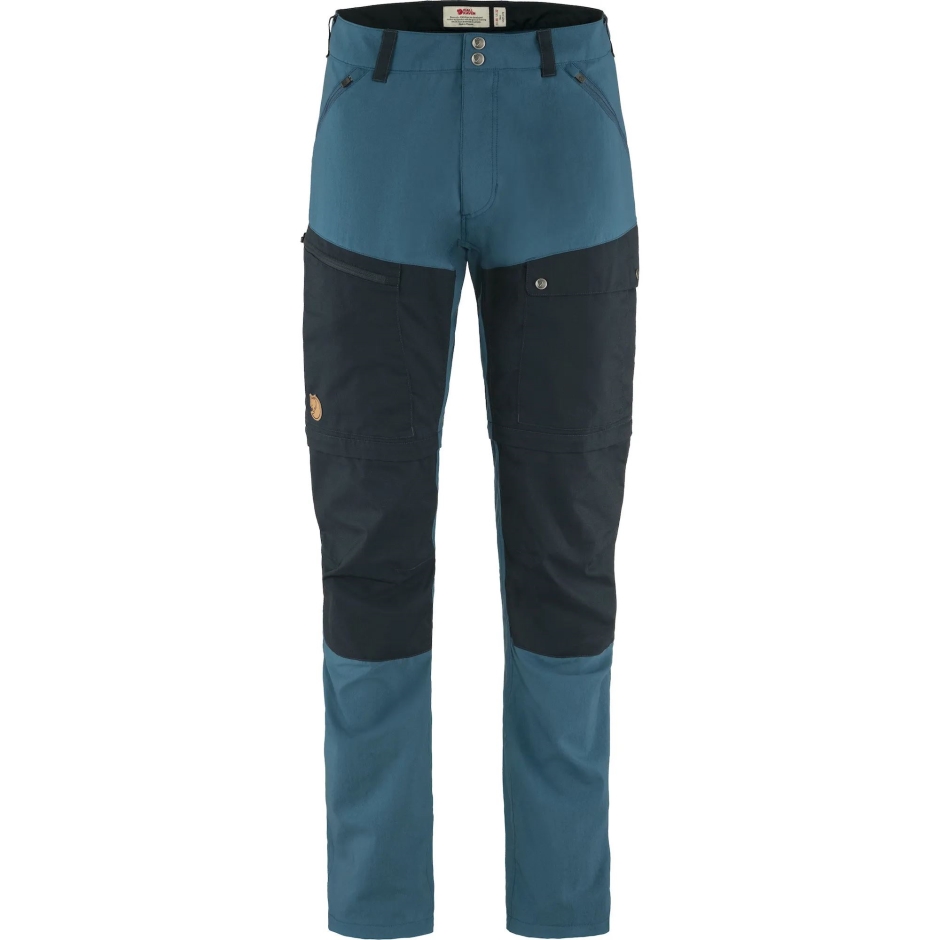 Moda Fjällräven Azul índigo Azul Marinho Escuro Abisko Midsummer Calças Com Zíper M Longas