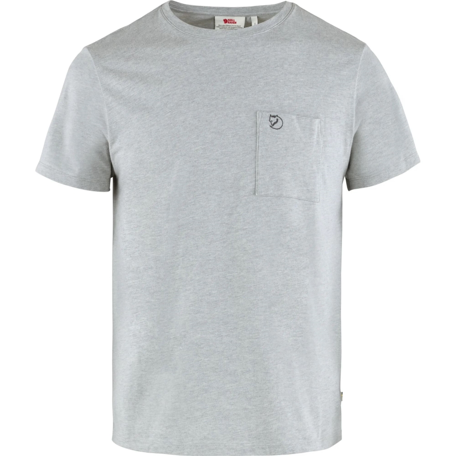 T-shirt Övik Com Raposa Da Montanha Cinza Mescla