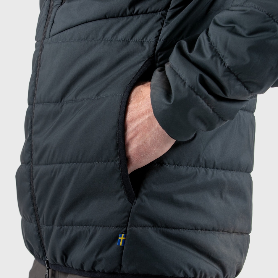 Fashion Fjällräven Keb Moletom Acolchoado M Castanho