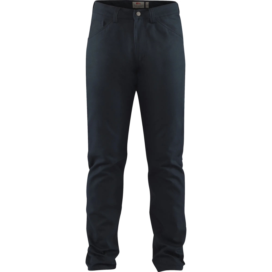 Calça Jeans Canvas Greenland Azul Escuro M Longa Fjällräven